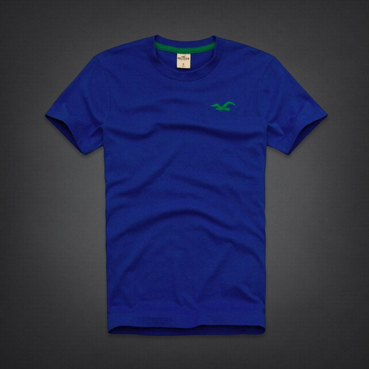 T-shirt Hollister Bleu Homme